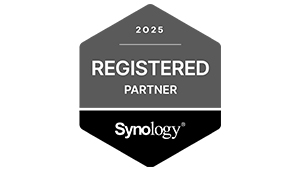 Synology Registered Partner Logo von 2025