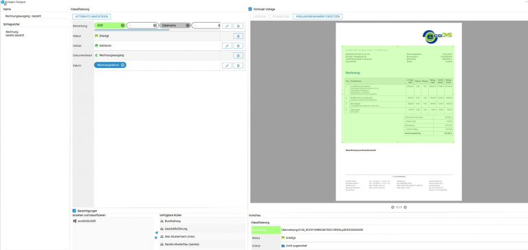 Intelligente Volltextsuche​ DMS-System ecoDMS