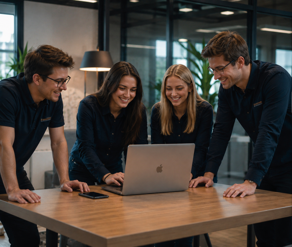 Auszubildende im IT-System-Management bei SYSolution